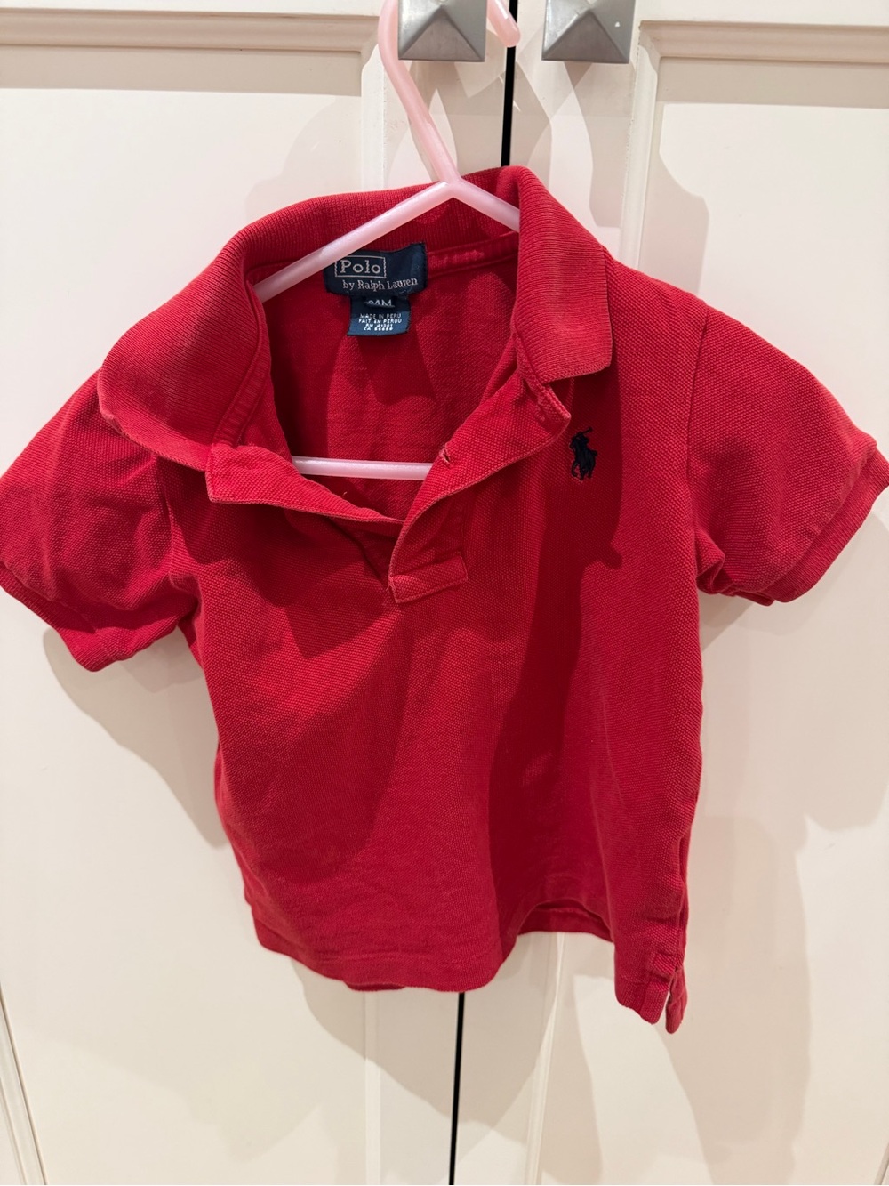 Polo by Ralph Lauren 2t Kids Red Polo Shirt